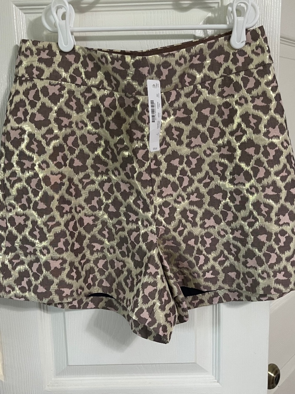 J Crew jacquard short size 4 NWT